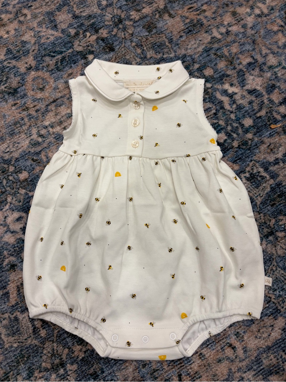 Marie Chantal Annabelle Honeybee Bubble Onesie